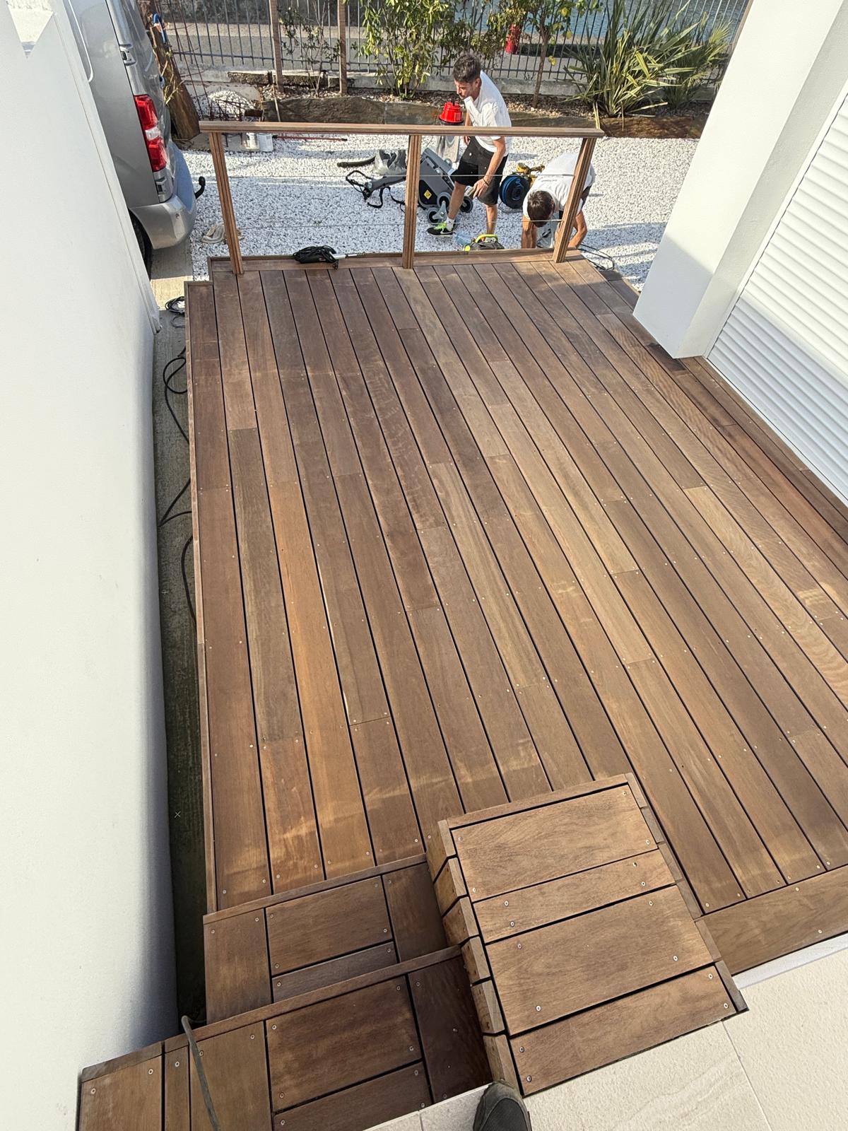 Questions fréquentes sur le nettoyage de terrasse bois